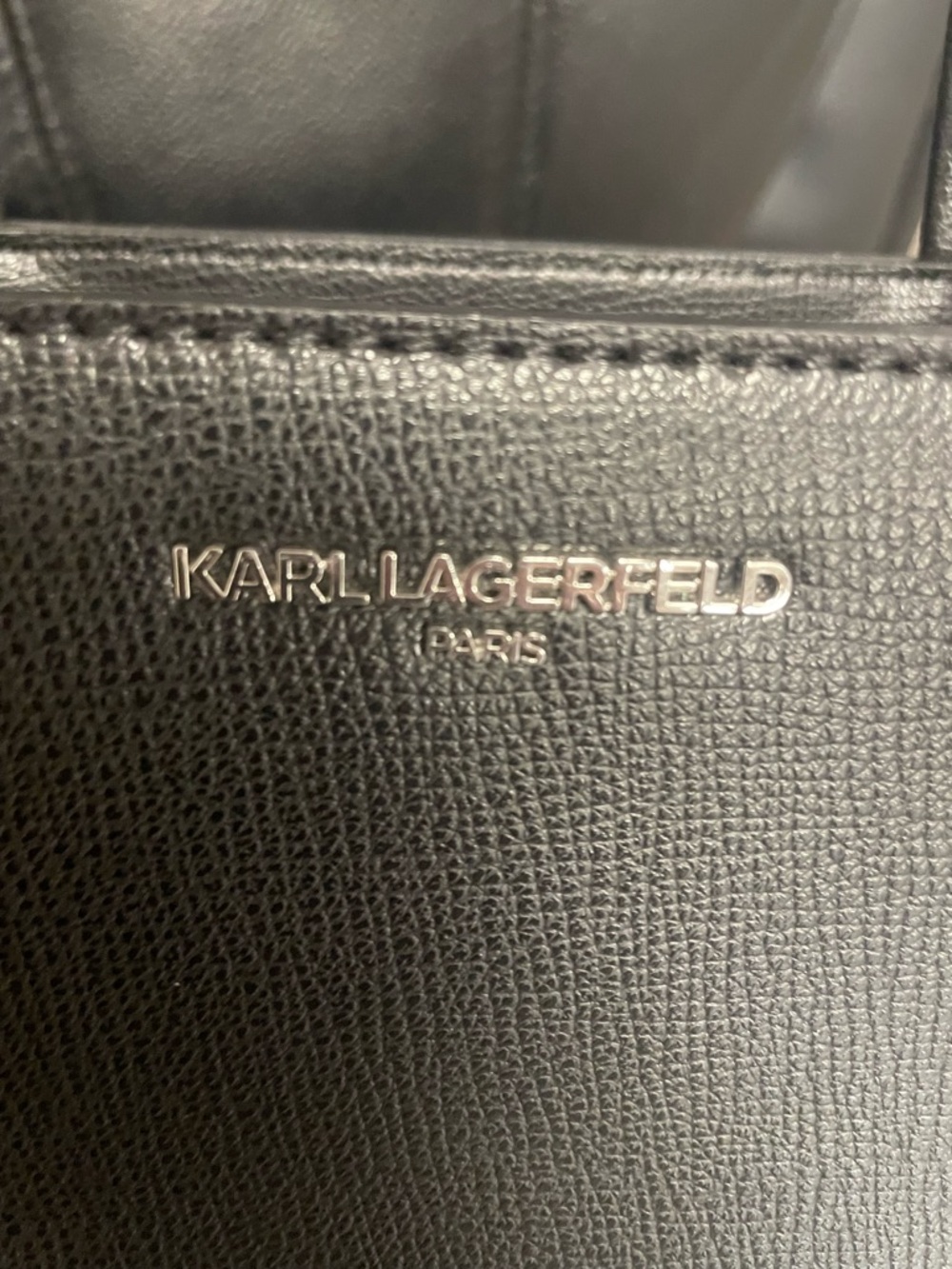 Karl Lagerfeld Paris Maybelle Satchel With Strap. - Picture 6 of 7